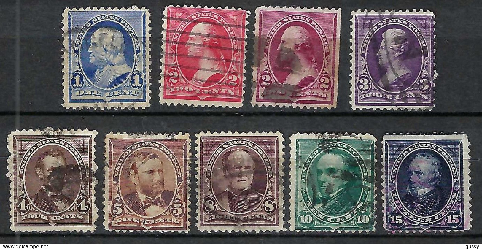 ETATS UNIS Ca.1990-93: Lot D'obl. - Used Stamps