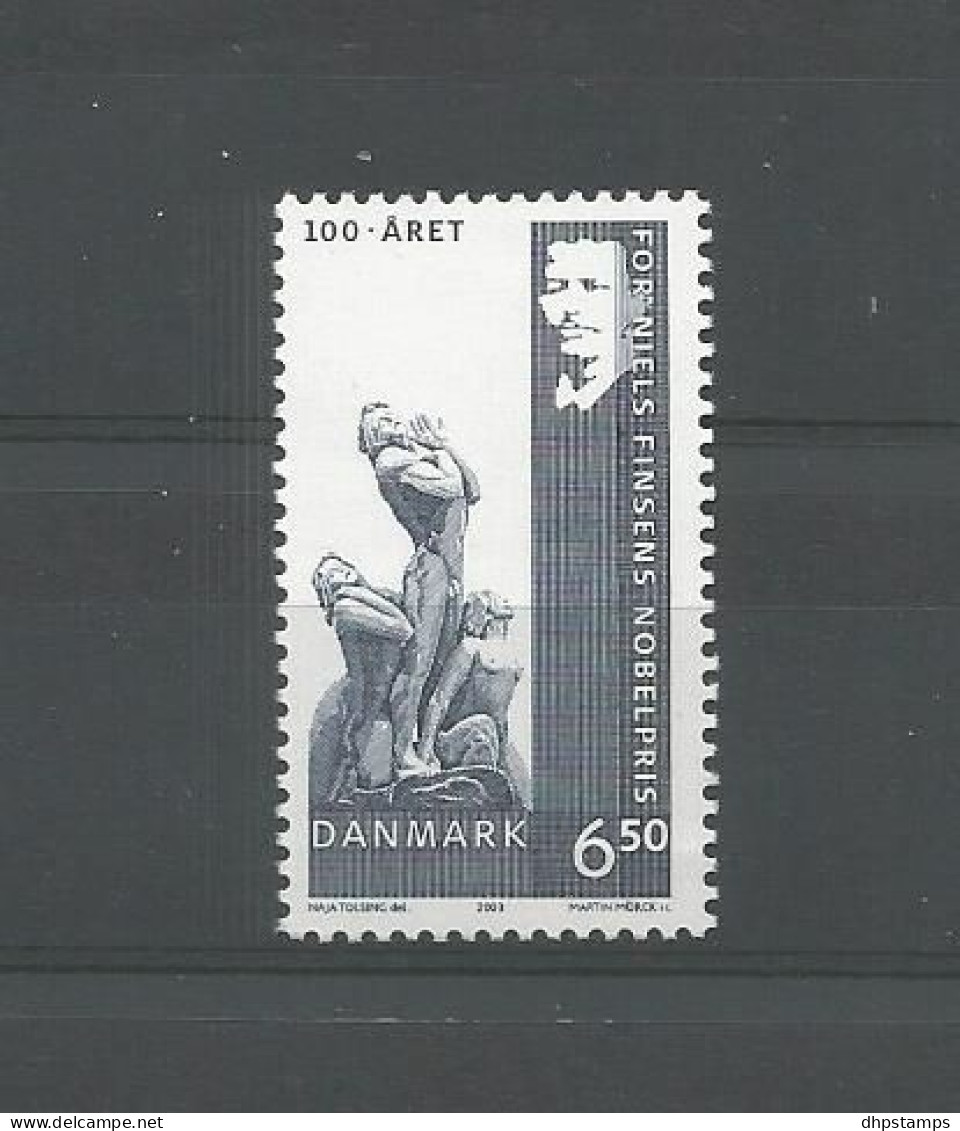 Denmark 2003 Centenary 1st Danish Nobel Prize Y.T. 1357 ** - Unused Stamps