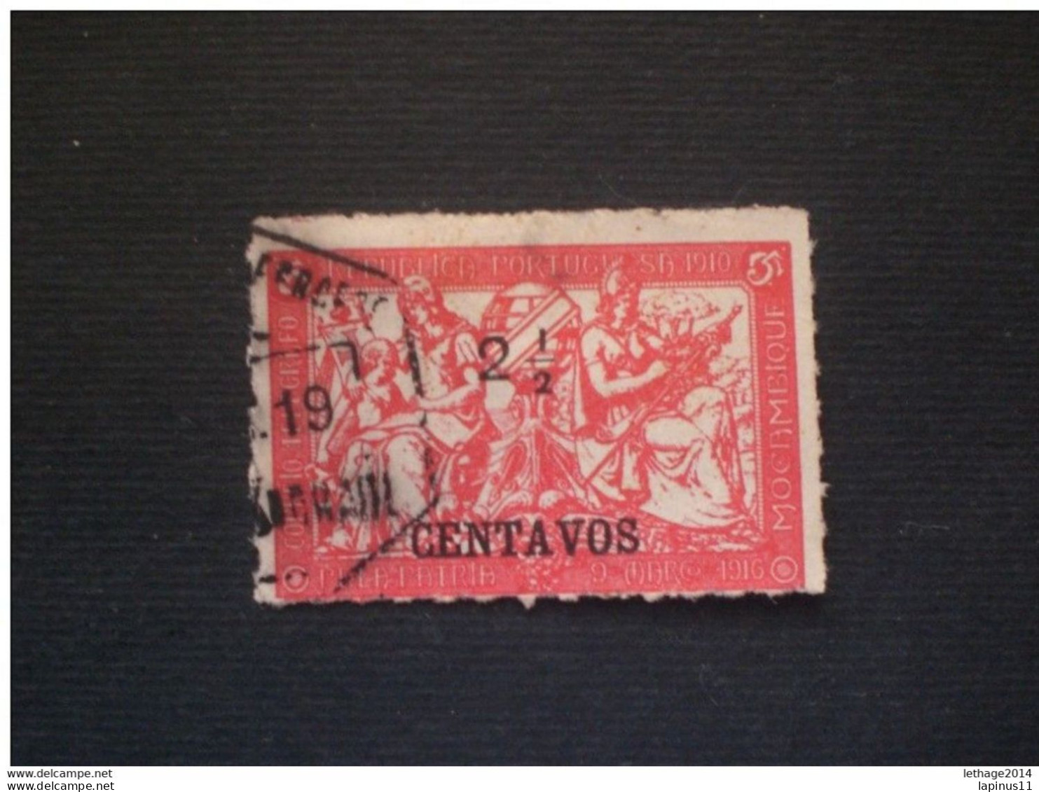 MOZAMBICO 1918 War Tax Stamps Of 1916-18 Surcharged PERFORATED ZIP MUCH RARE !!! - Mozambique