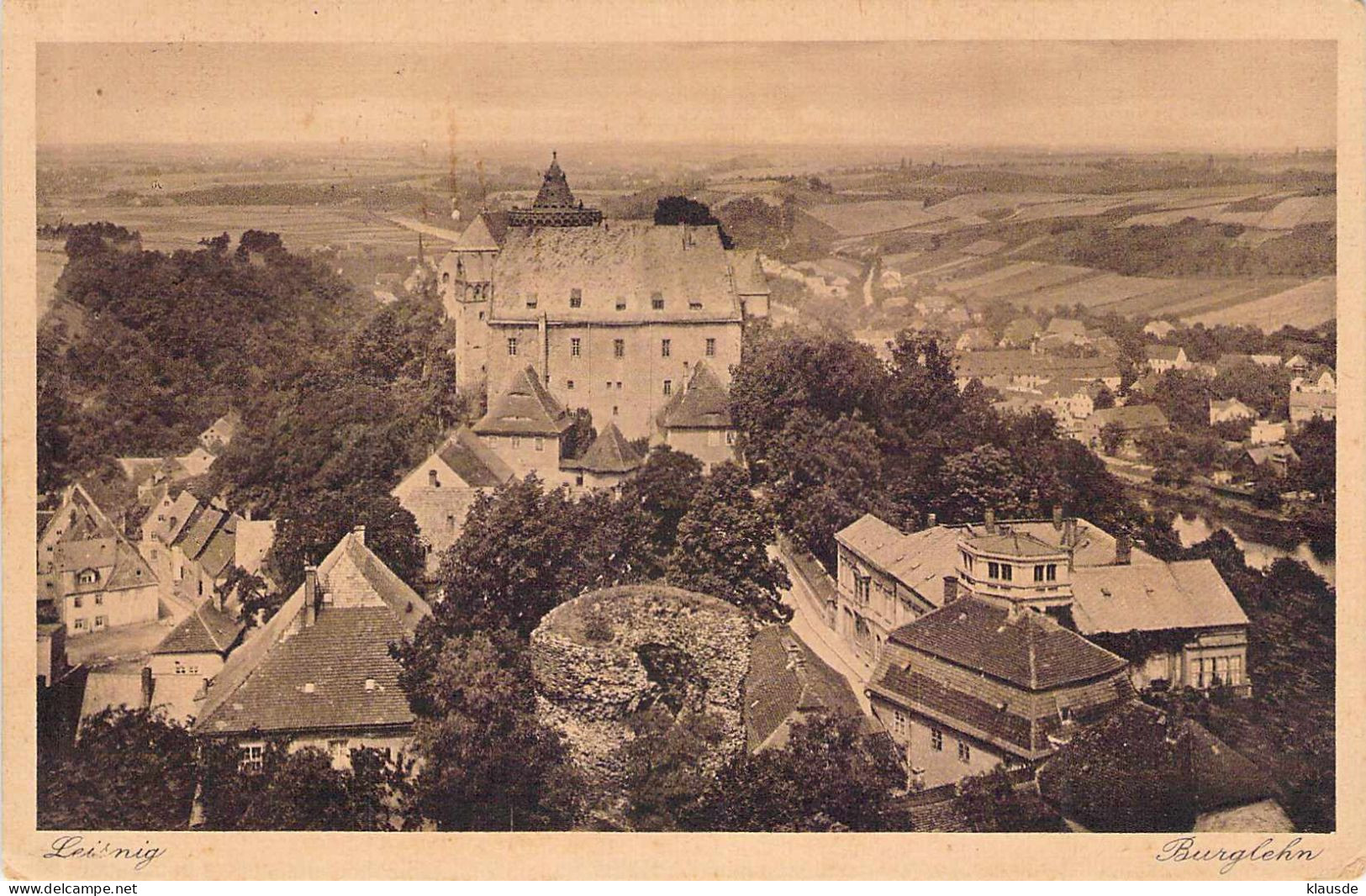 Leisnig - Burglehn Gel.1926 - Leisnig