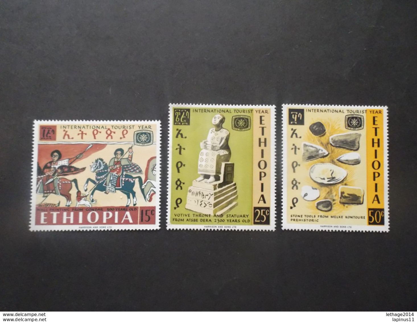 ETHIOPIA ETIOPIA 1967 International Tourist Year - Etiopia