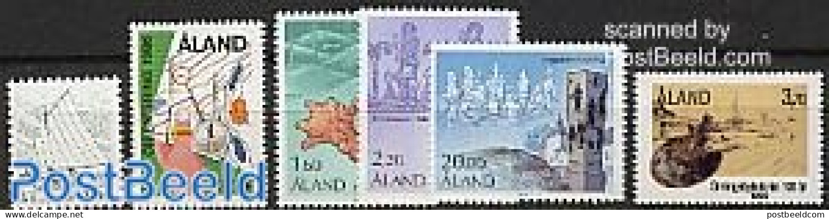 Aland 1986 Yearset 1986 (6v), Mint NH, Various - Yearsets (by Country) - Non Classificati