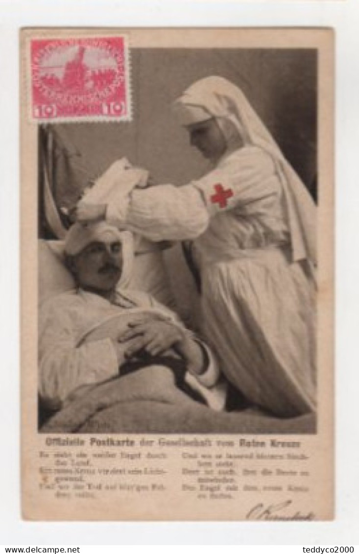 ROTEN KREUZE 1916 Osterreich To Holland - Red Cross