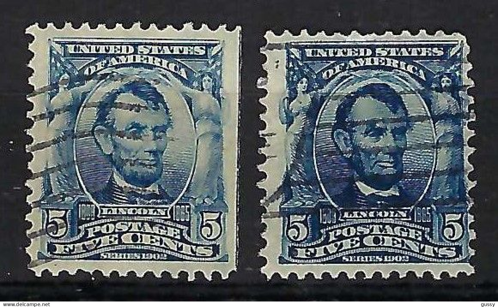 ETATS UNIS Ca.1902-03: Lot D'obl. - Used Stamps