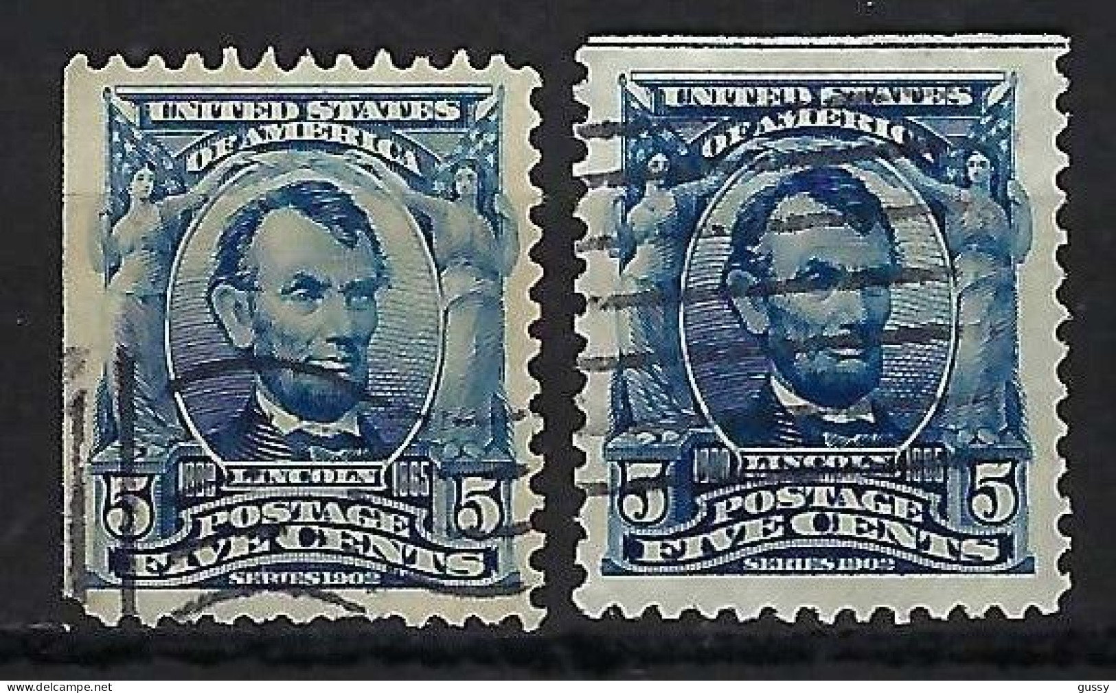 ETATS UNIS Ca.1902-03: Lot D'obl. - Used Stamps