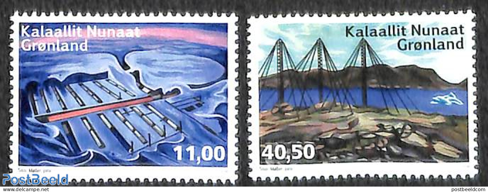 Greenland 2018 Abandoned Stations 2v, Mint NH - Ungebraucht