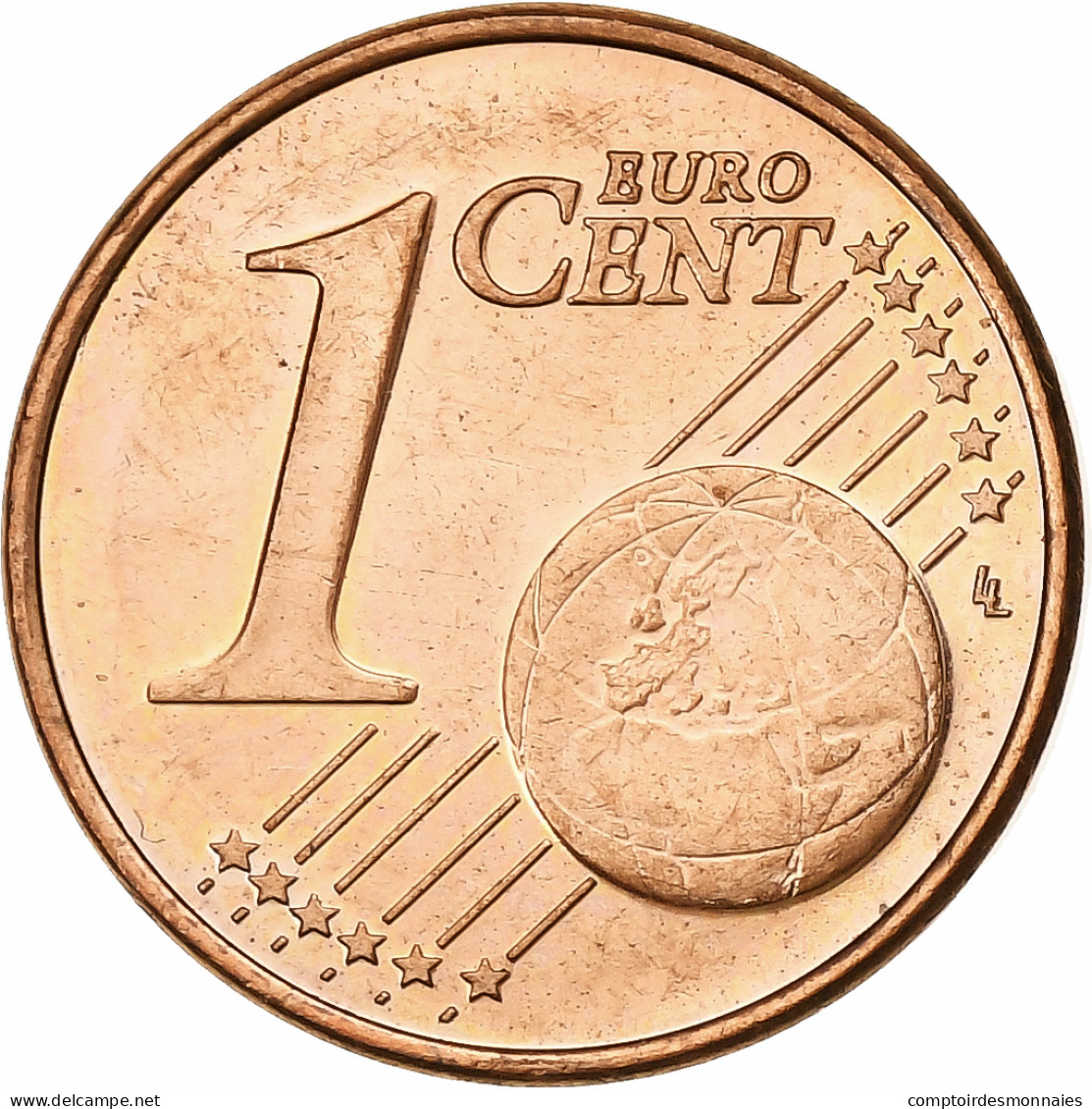 Slovénie, Euro Cent, 2007, Cuivre Plaqué Acier, SUP+, KM:68 - Slovenia