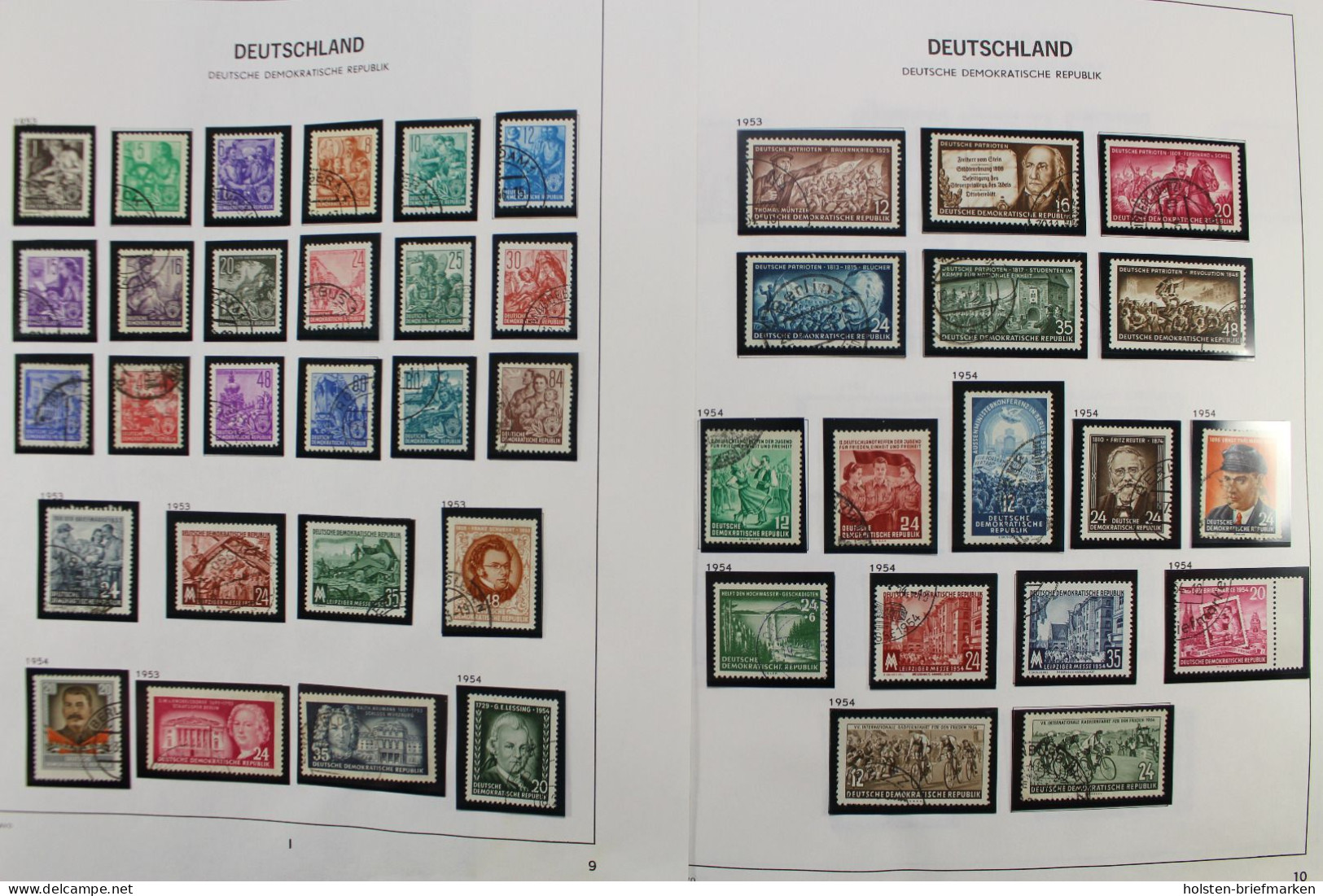 DDR 1949-1975, überwiegend Gestempelte Sammlung - Collezioni