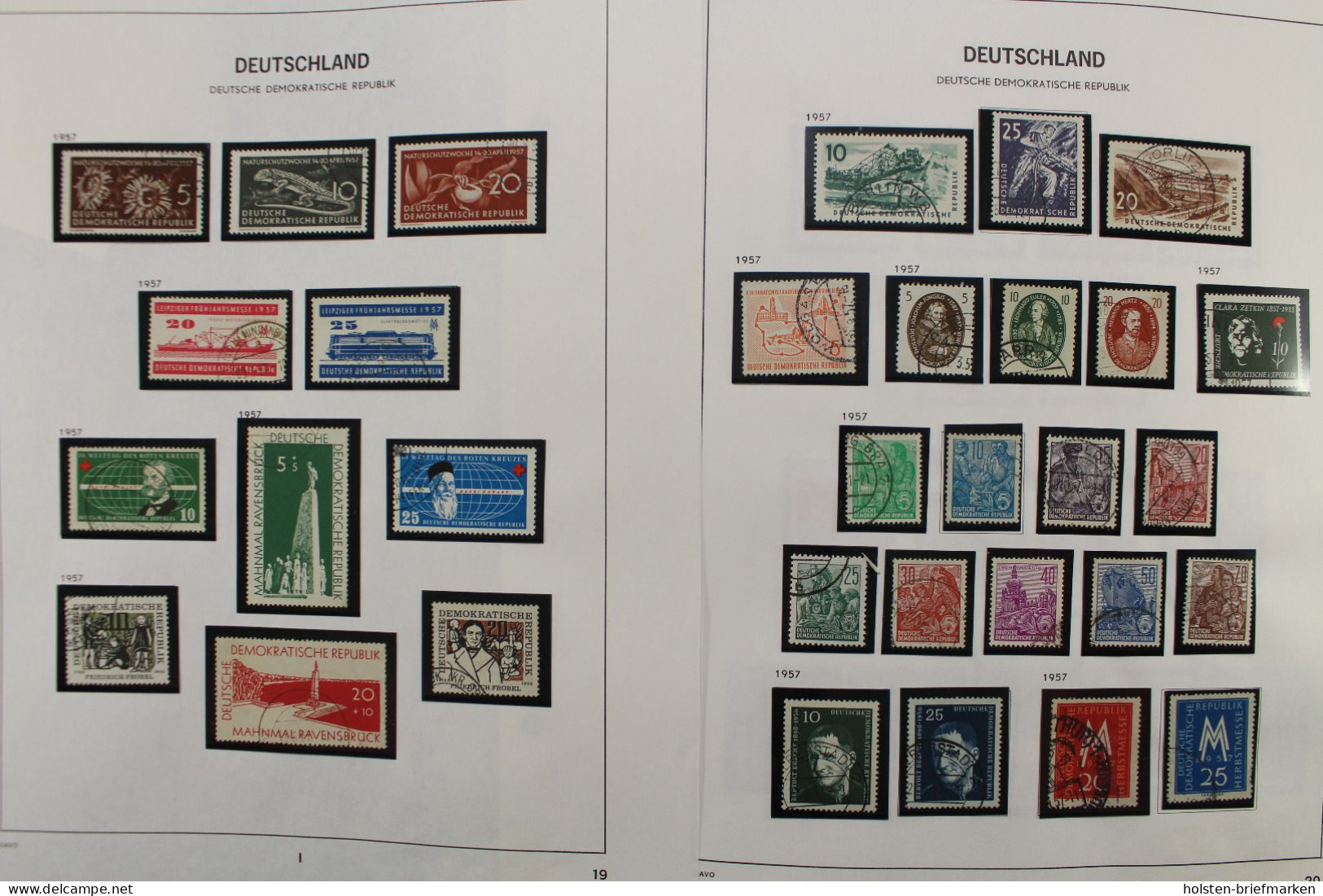 DDR 1949-1975, überwiegend gestempelte Sammlung