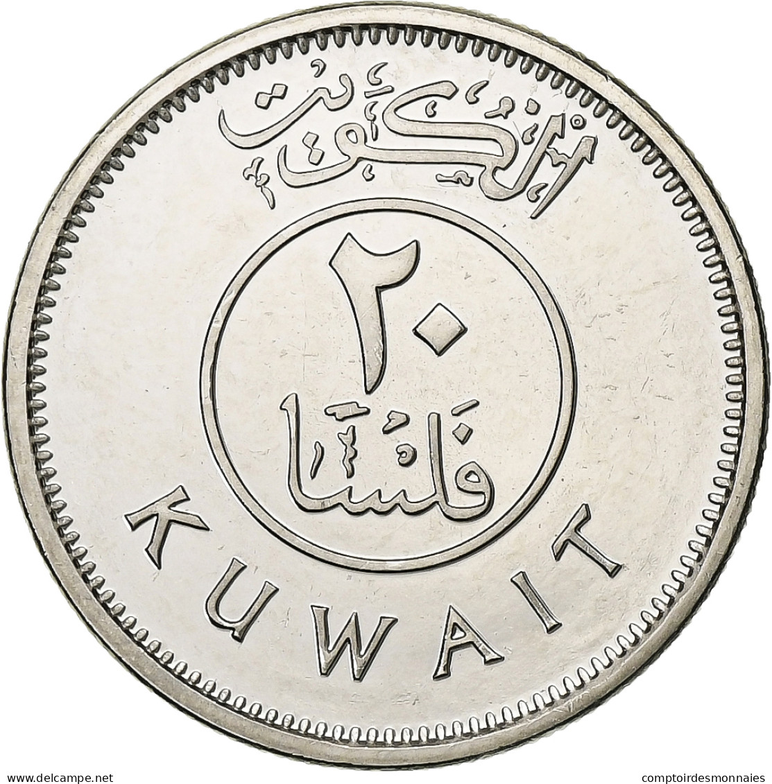 Koweït, 20 Fils, 2011, Cupro-nickel, SPL+, KM:New - Kuwait