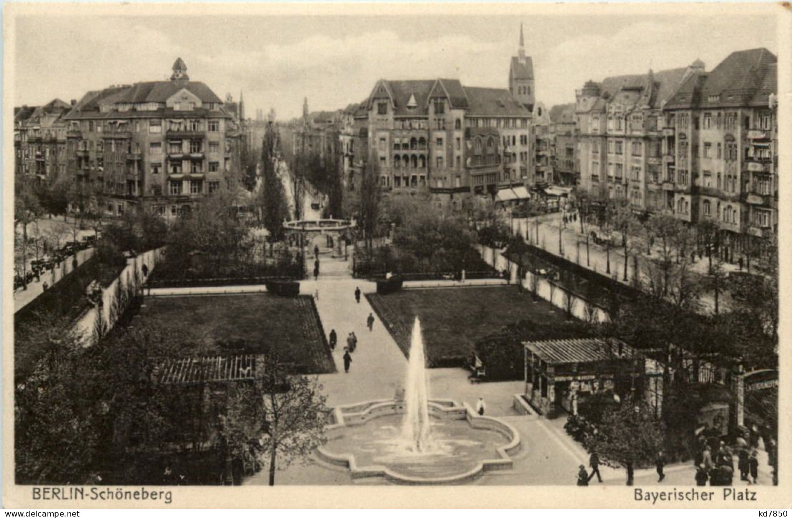 Berlin-Schöneberg - Bayrischer Platz - Schoeneberg