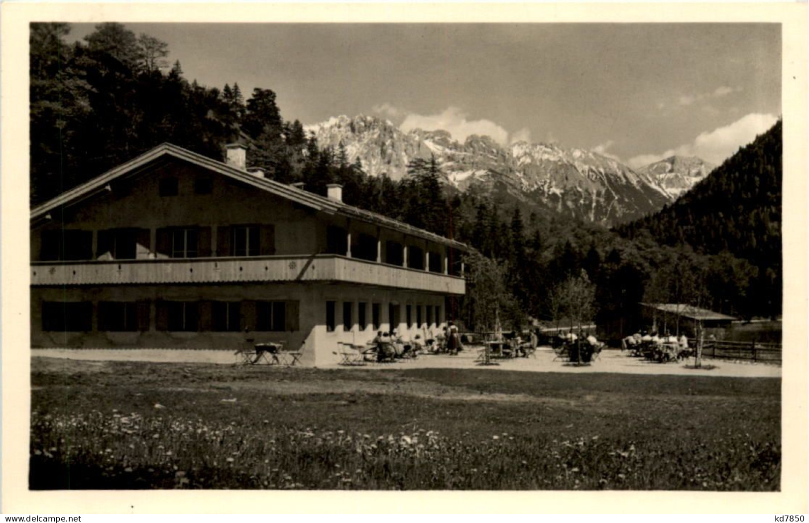 Gasthaus Ferchensee Mit Karwendelgebirge - Mittenwald