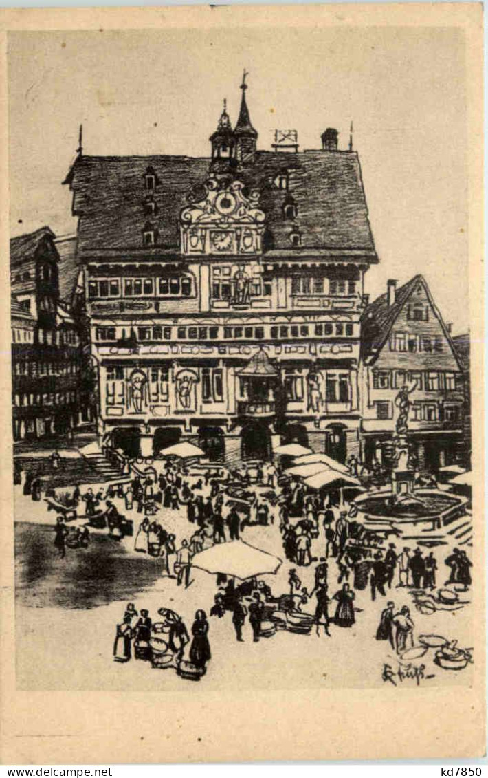 Tübingen, Das Rathaus - Tuebingen