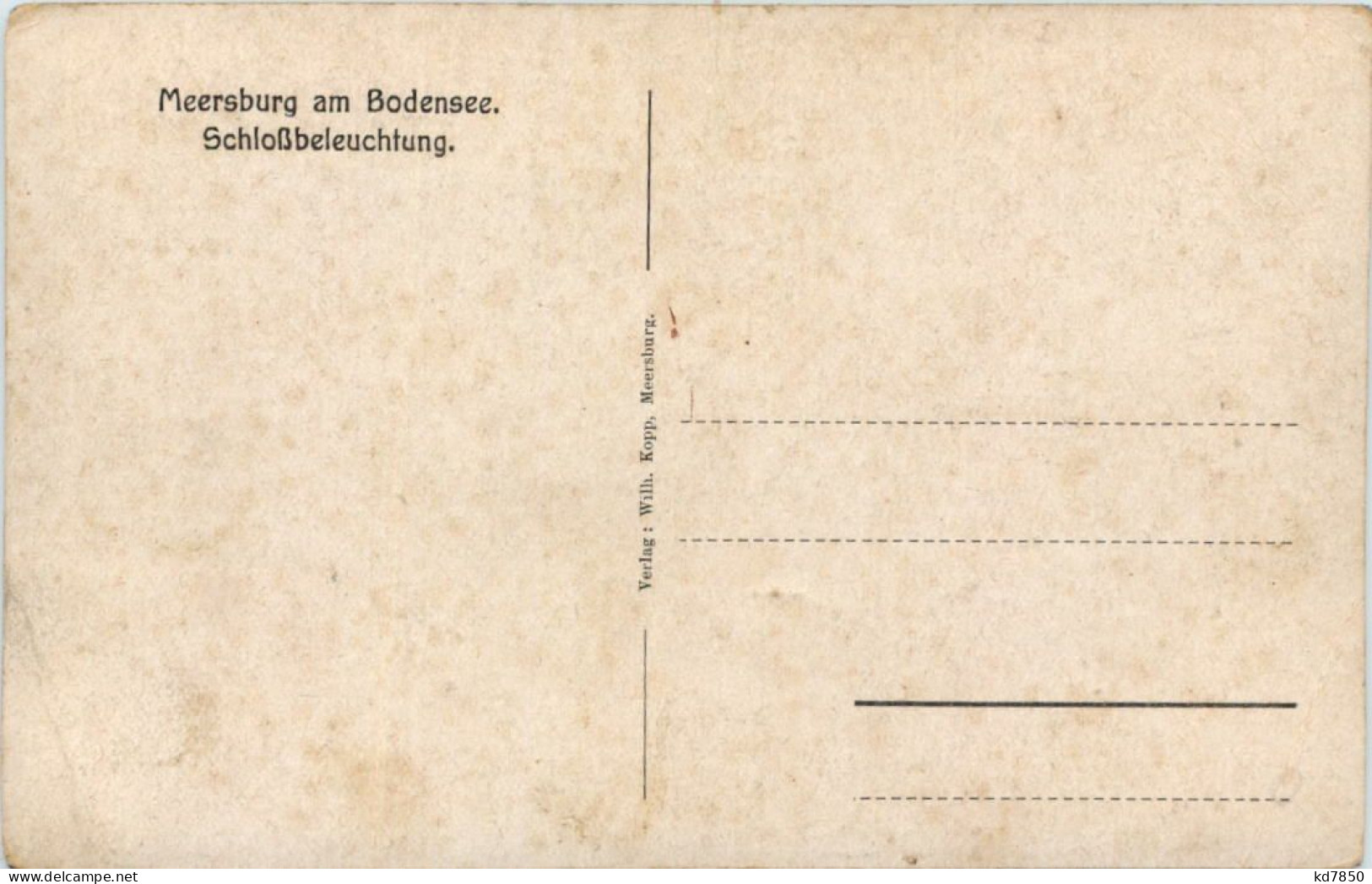 Meersburg, Schlossbeleuchtung - Meersburg