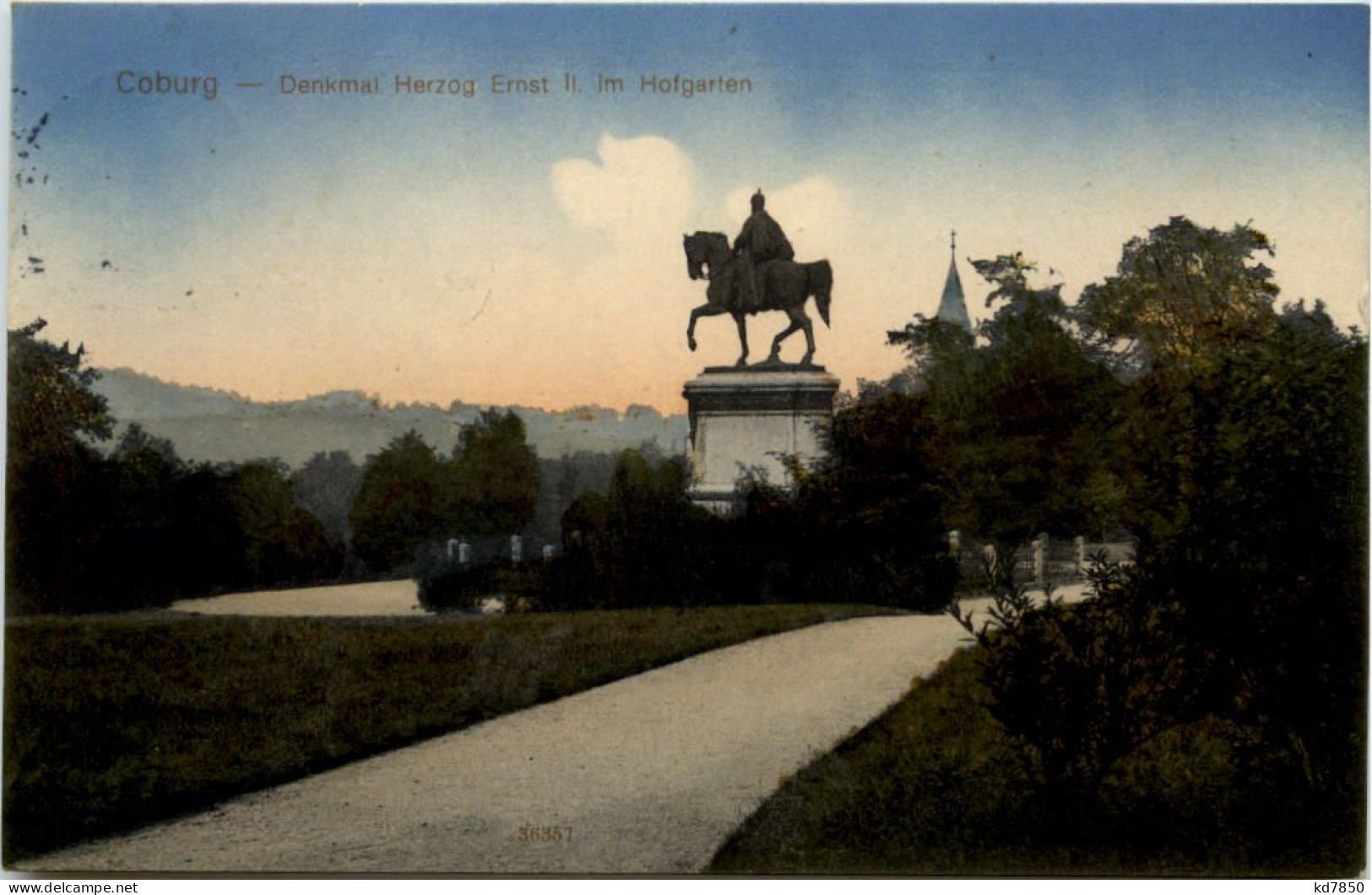 Coburg - Denkmal Herzog Ernst I - Coburg