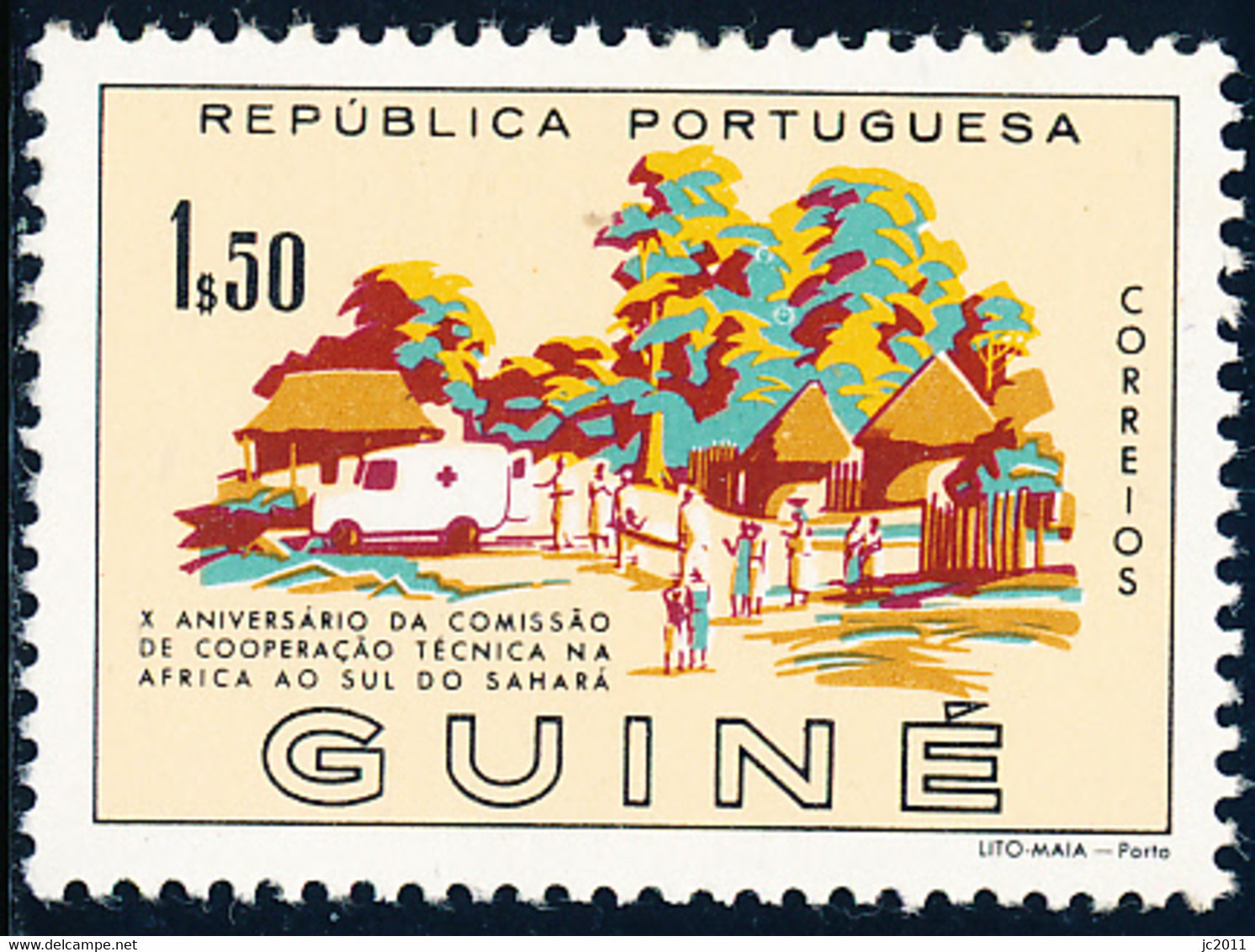 Guiné Portuguesa / Portuguese Guinea - 1960 - African Technical Co-operation Commission  - MNH - Guinea Portuguesa