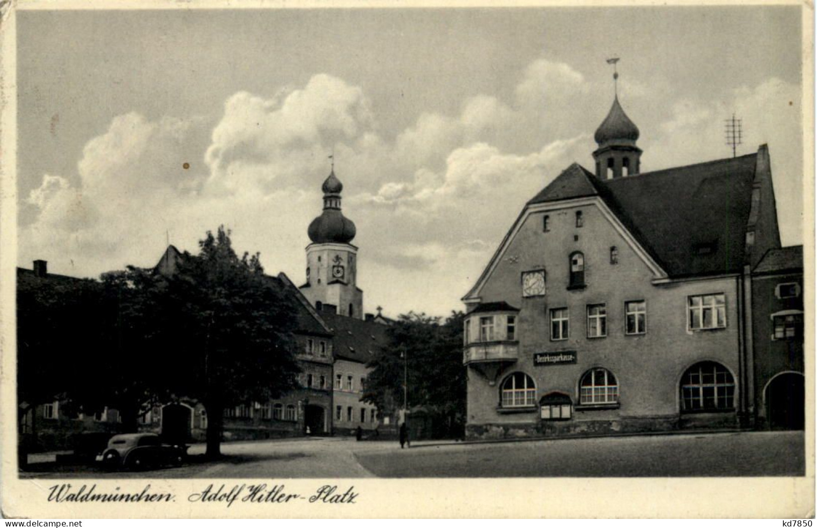 Waldmünchen - Adolf Hitler Platz - Cham