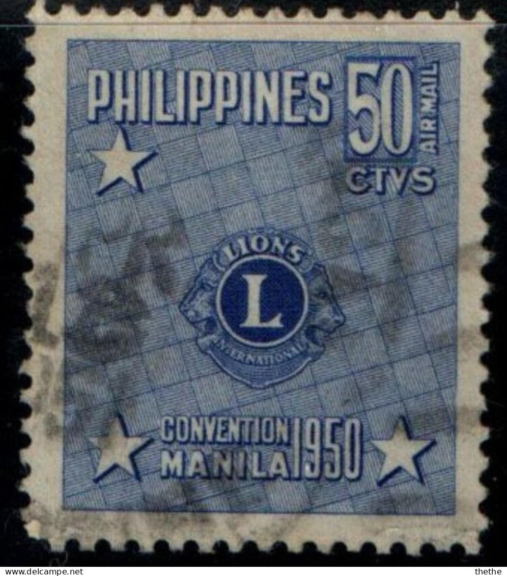 PHILIPPINES - Insigne Du Lion's Club - Filipinas