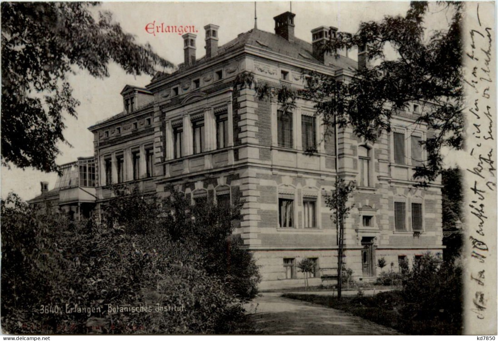 Erlangen - Botanisches Institut - Erlangen