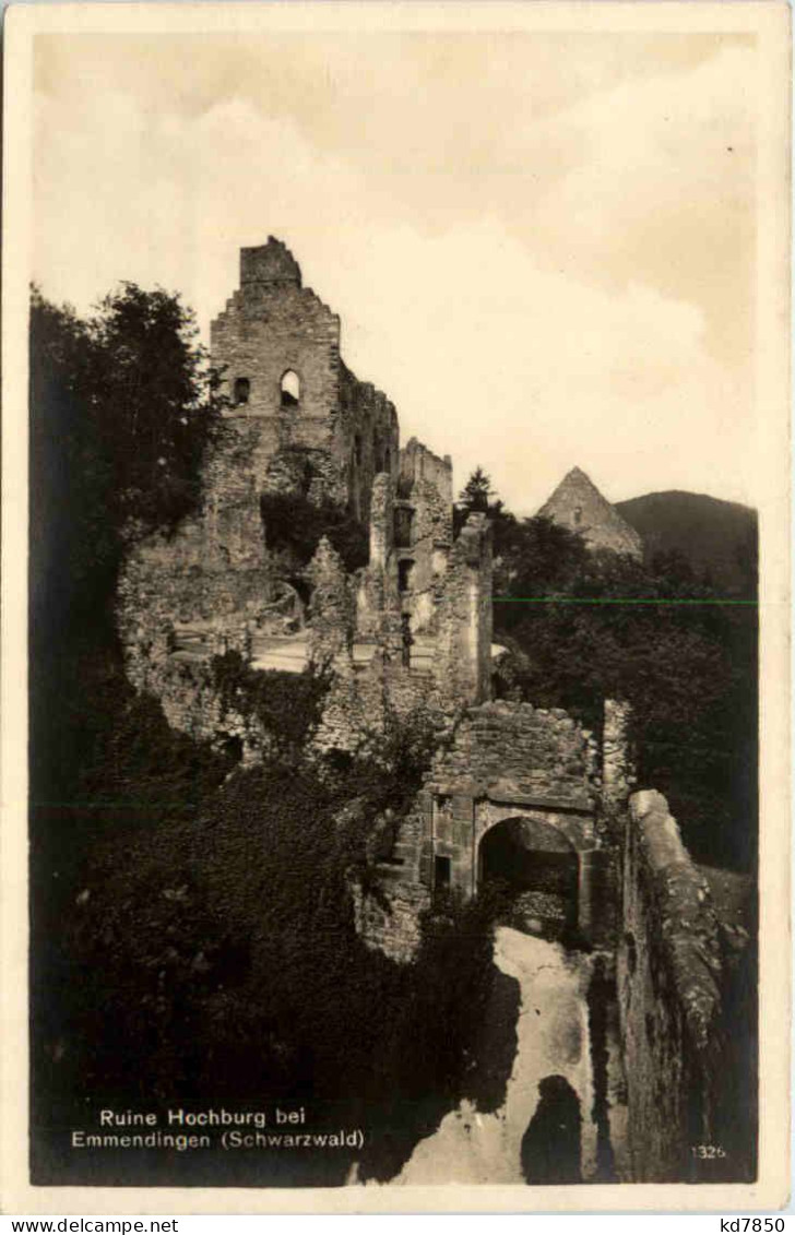 Ruine Hochburg Bei Emmendingen - Emmendingen