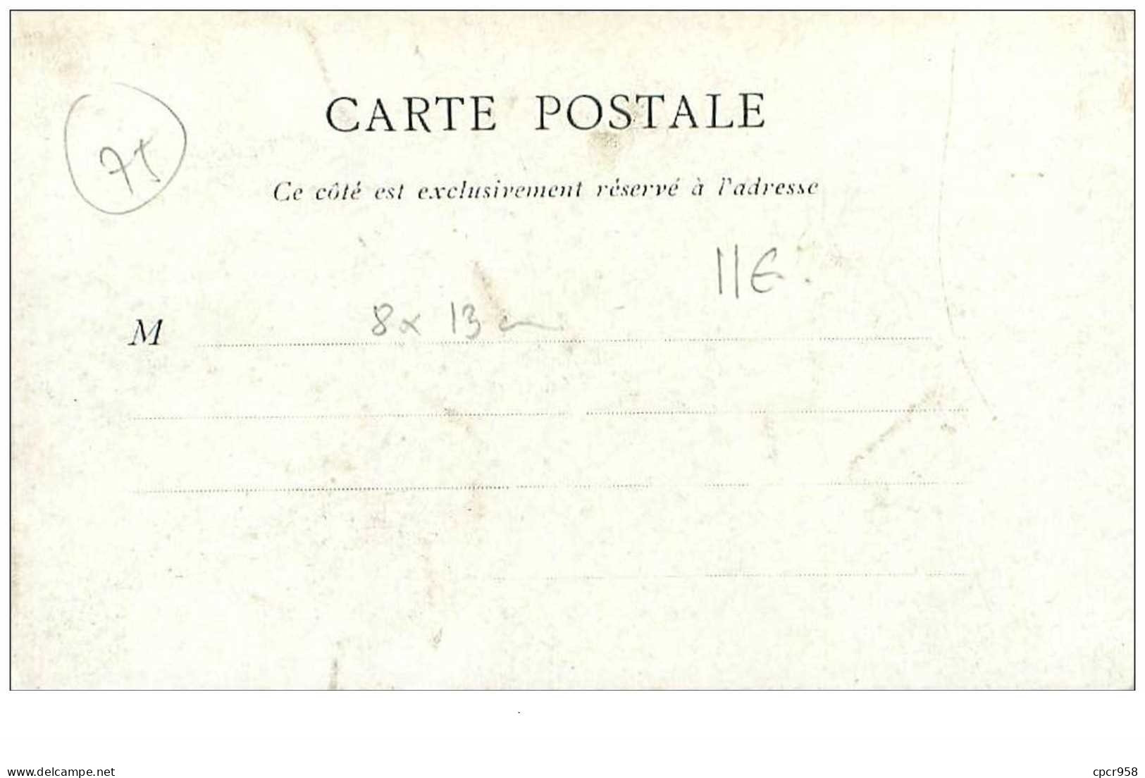 75.PARIS.n°22860.LES PETITS METIERS PARISIENS.LE MARCHAND DE PLAISIR.8 X 13 CM - Petits Métiers à Paris