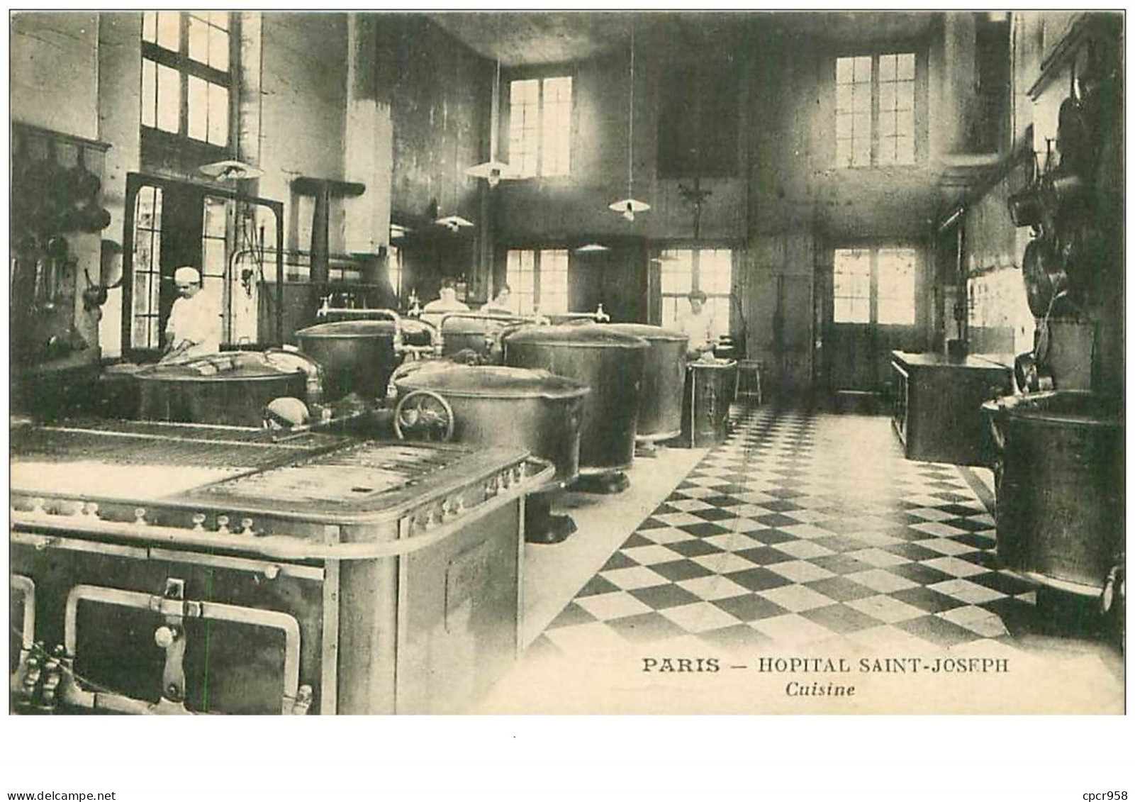 75.PARIS.14eme ARR.n°12782.HOPITAL SAINT JOSEPH.CUISINE - Gesundheit, Krankenhäuser