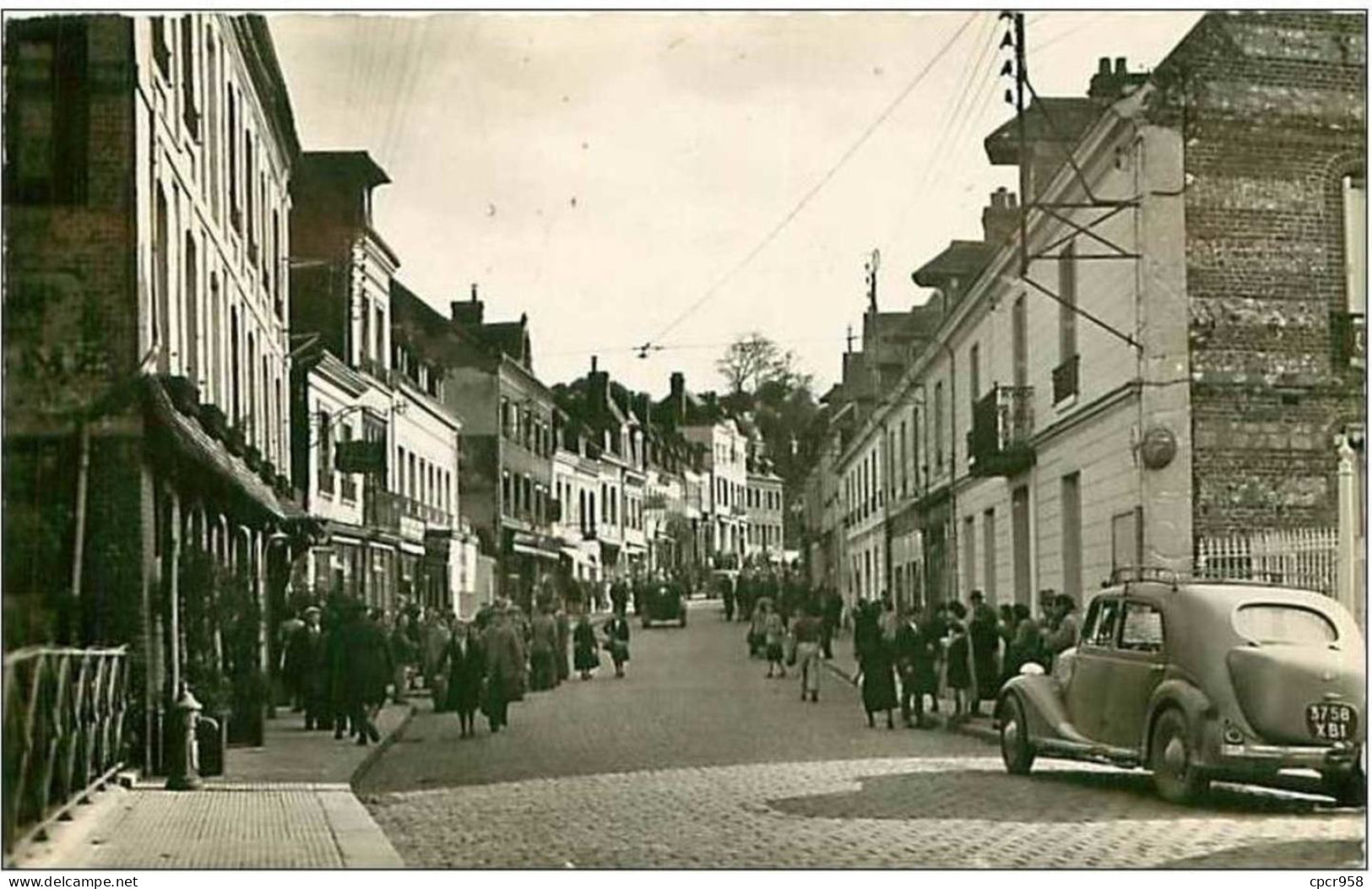 76.CANY.LA GRANDE RUE.CPSM - Cany Barville