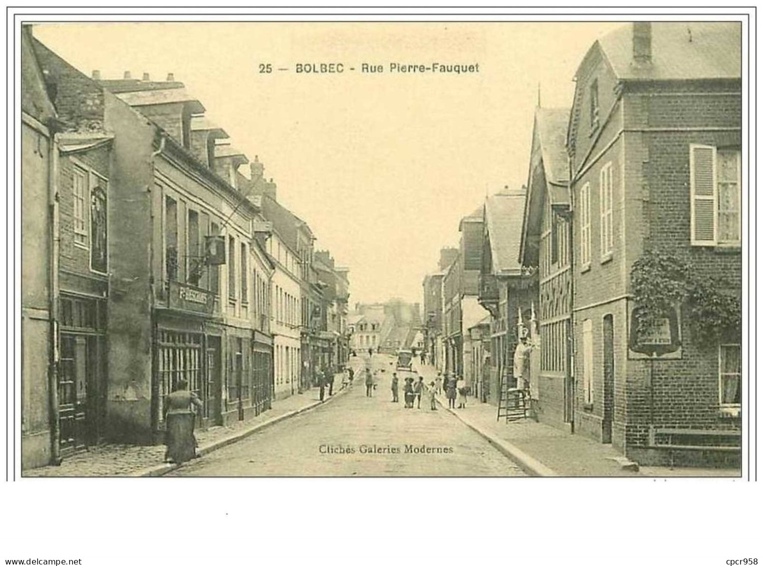 76.BOLBEC.RUE PIERRE FAUQUET - Bolbec