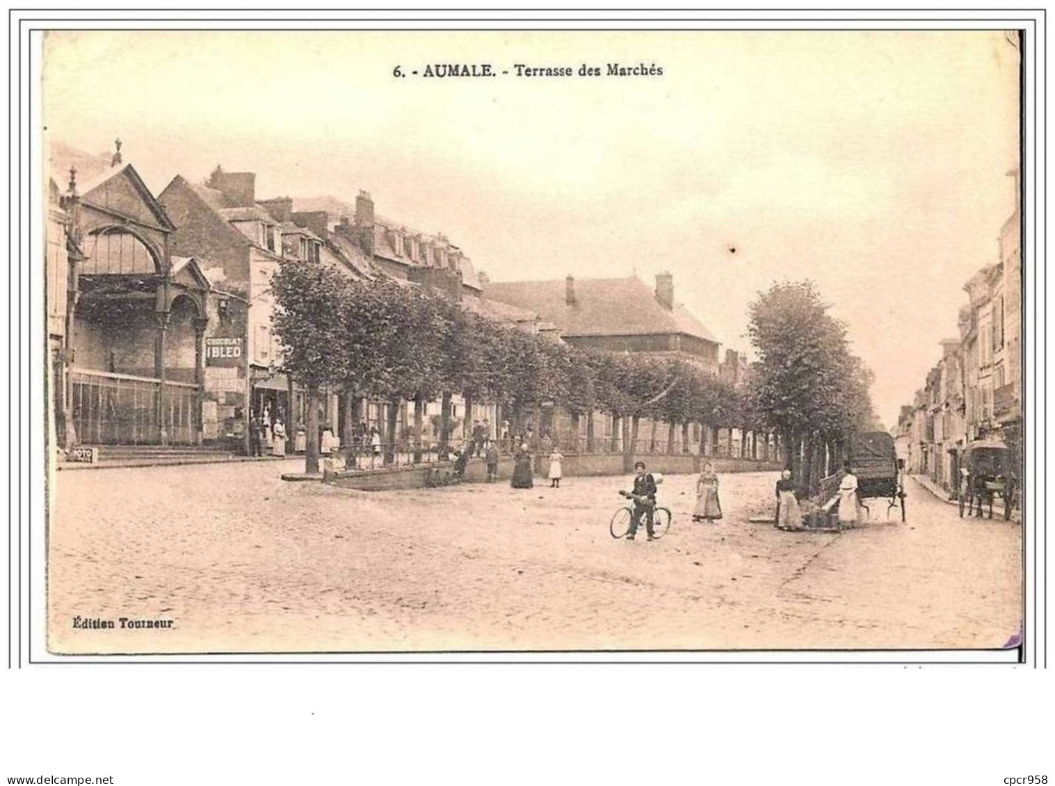 76.AUMALE.TERRASSE DES MARCHES - Aumale