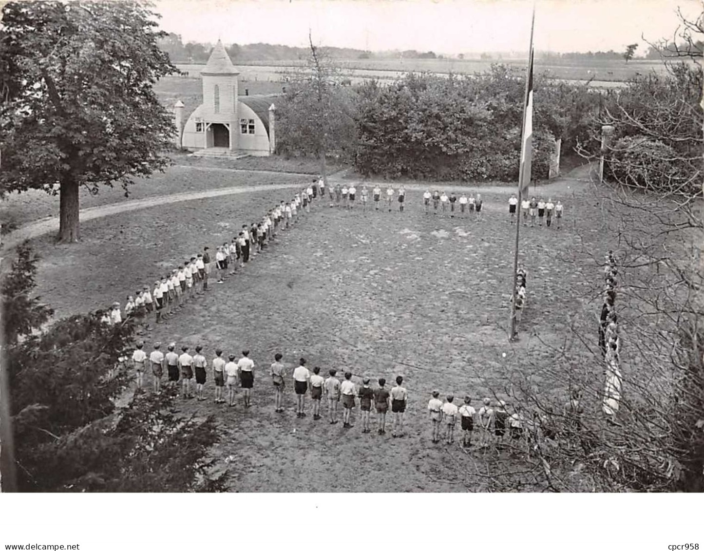 76 .  N° 200751  .   SAINT ROMAIN DE COLBOSC  .  COLONIE DE VACANCES LE GRAND RASSEMBLEMENT  .  CPSM . 14,5 X 10,5 - Saint Romain De Colbosc