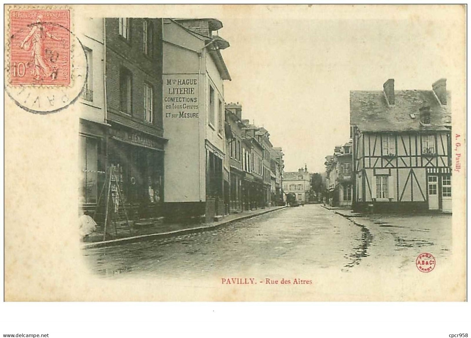 76.PAVILLY.n°19104.RUE DES AITRES - Pavilly