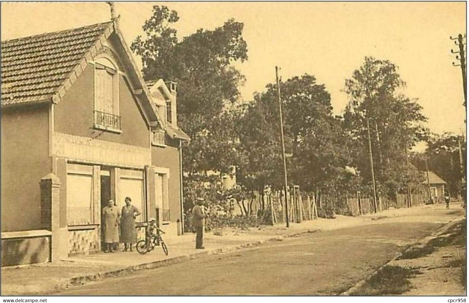 77.CHELLES.LA BOULANGERIE.LES COUDREAUX.AV CLAUDE BERNARD.RARE - Chelles