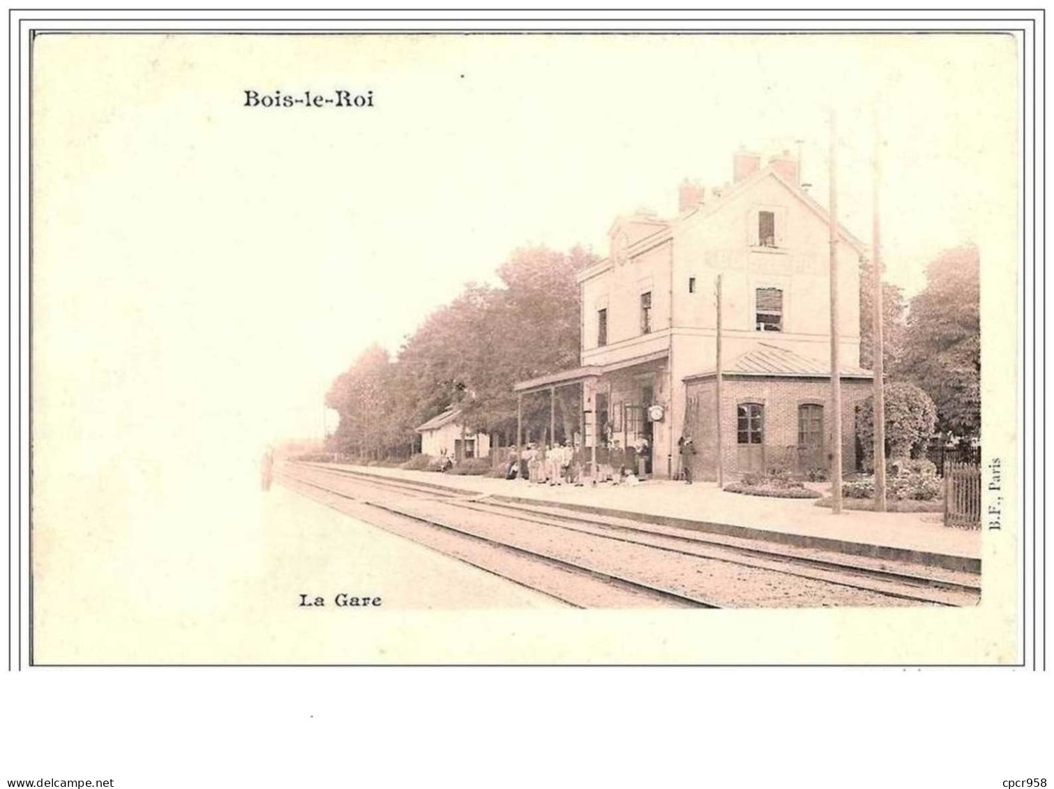 77.BOIS-LE-ROI.LA GARE. - Bois Le Roi