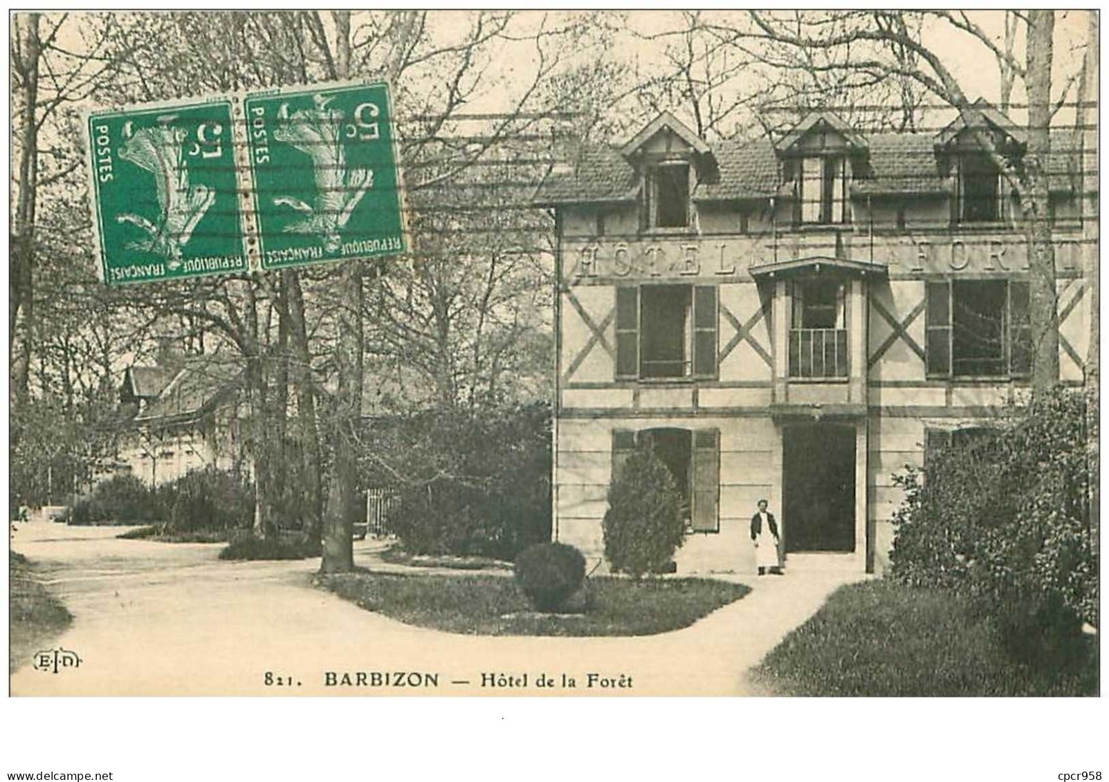 77.BARBIZON.n°21918.HOTEL DE LA FORET - Barbizon