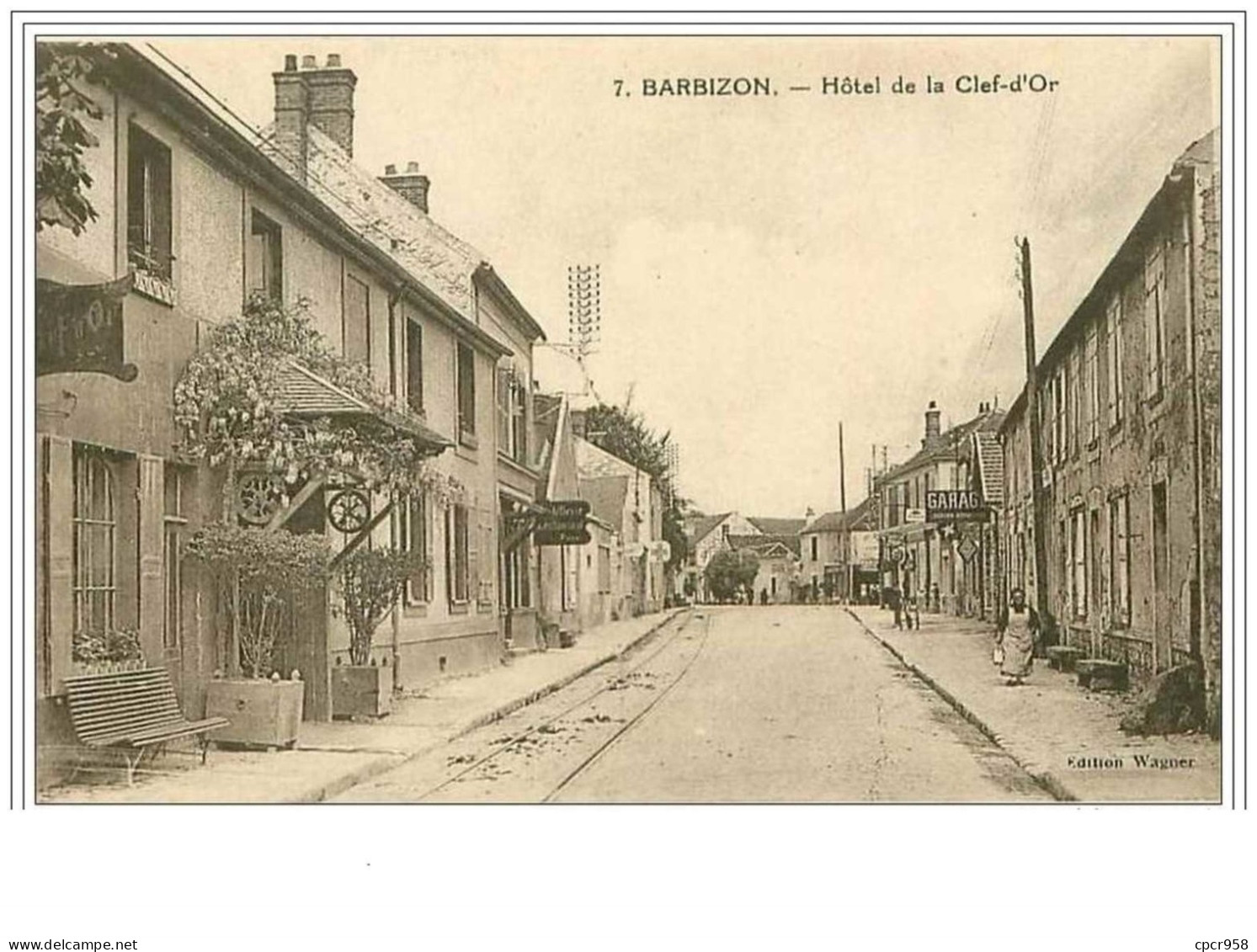 77.BARBIZON.HOTEL DE LA CLEF D'OR - Barbizon