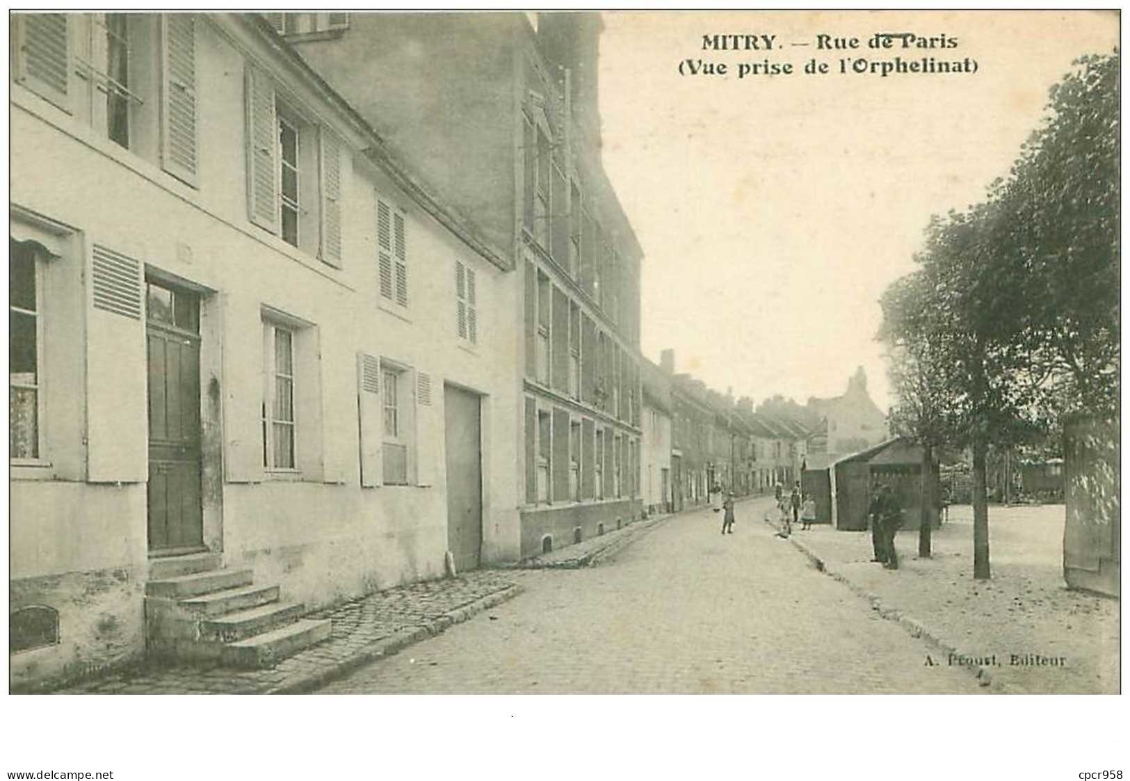 77. N° 33649.mitry.rue De Paris - Mitry Mory