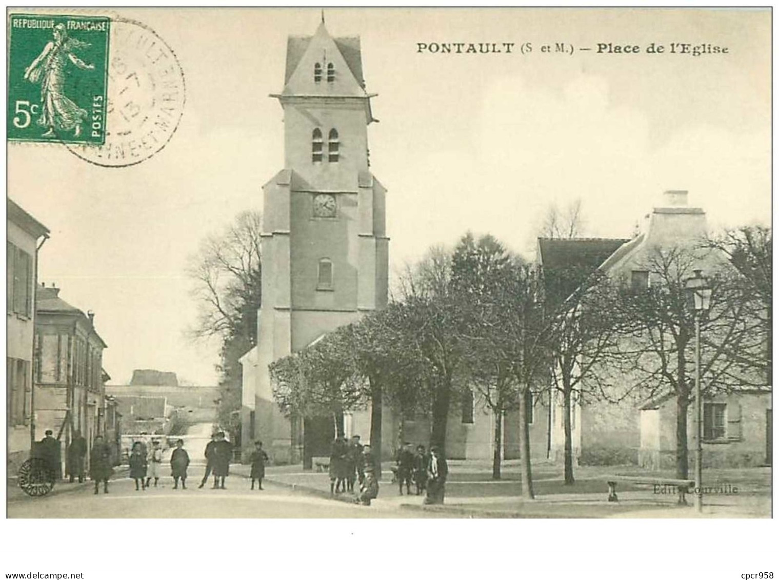 77 . N° 41516 . Pontault.place De L Eglise - Pontault Combault
