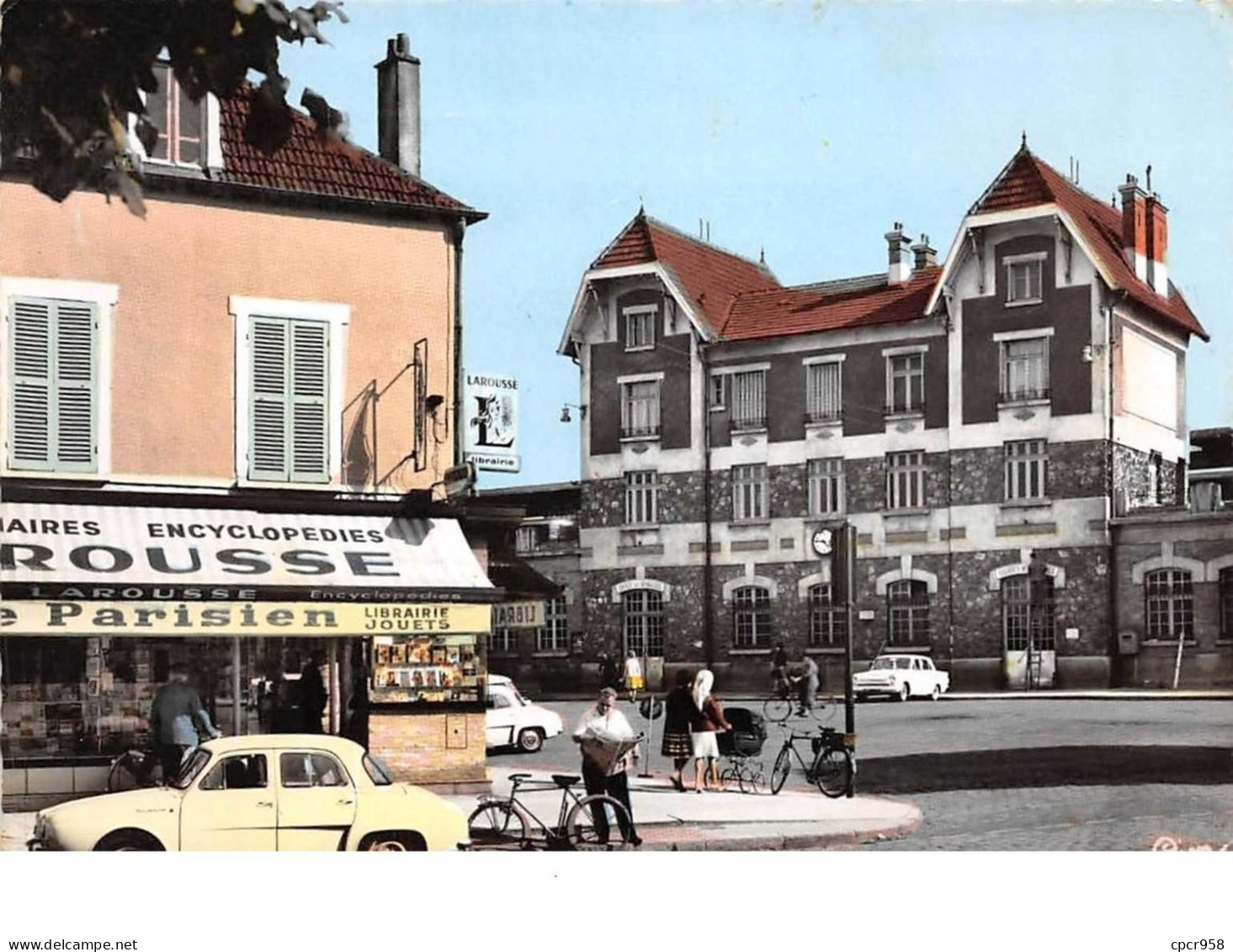 77 .  N° 200764 .   CHELLES .  LA GARE  .  CPSM . 14,5 X 10,5 - Chelles