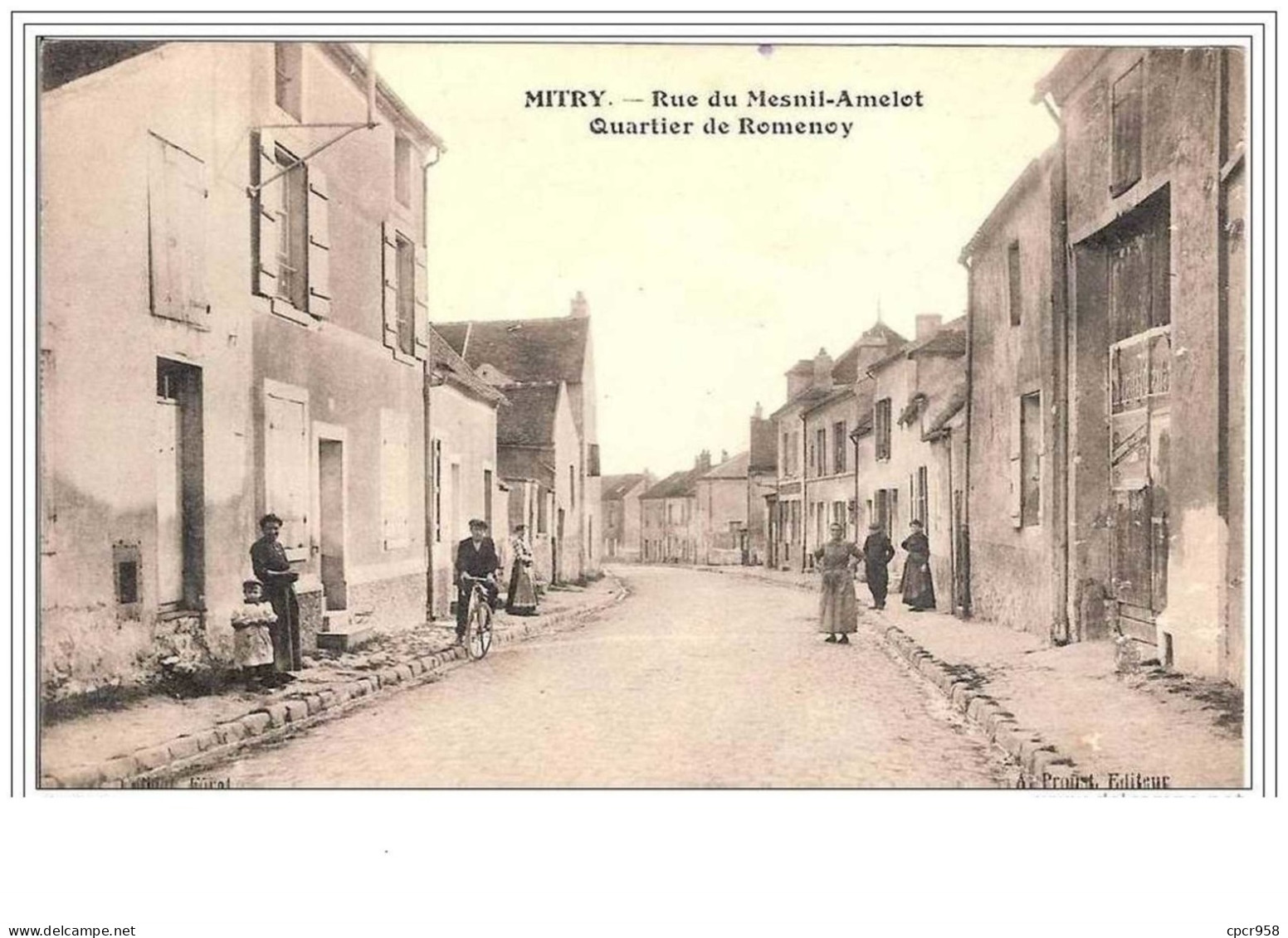 77.MITRY.RUE DU MESNIL-AMELOT. - Mitry Mory