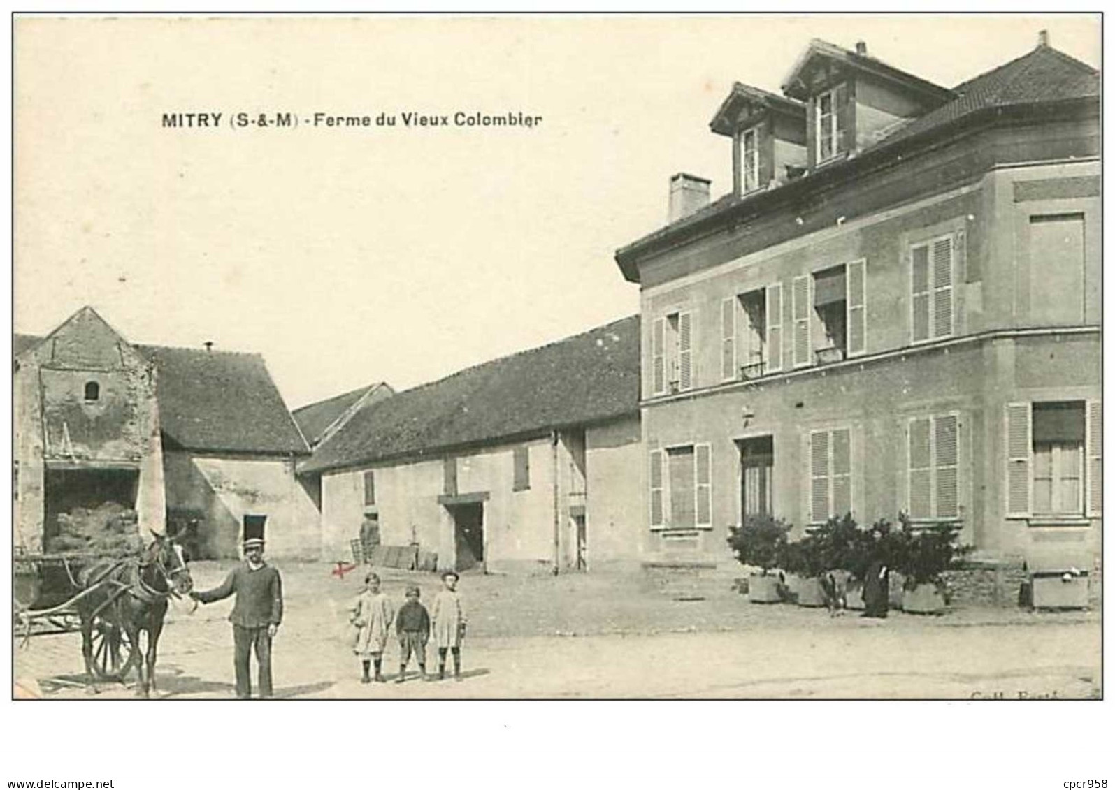 77.MITRY.n°73.FERME DU VIEUX COLOMBIER.RARE - Mitry Mory