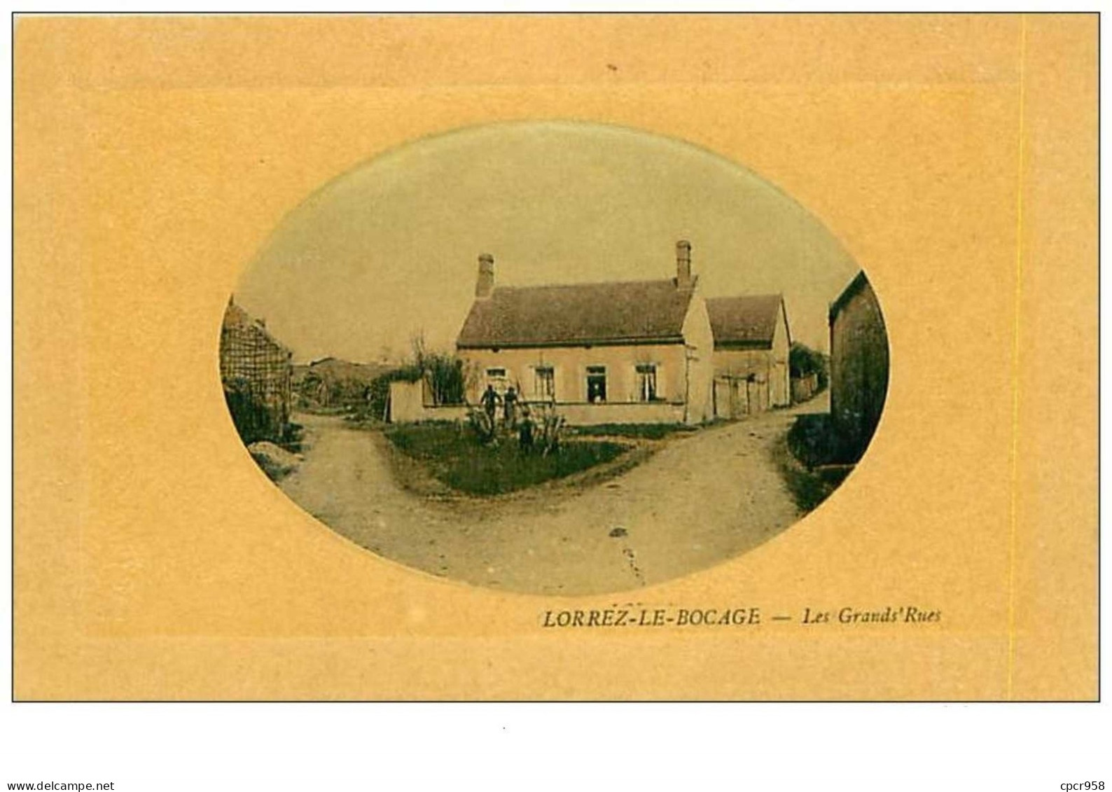 77.LORREZ-LE-BOCAGE.n°151.LES GRANDS'RUES - Lorrez Le Bocage Preaux