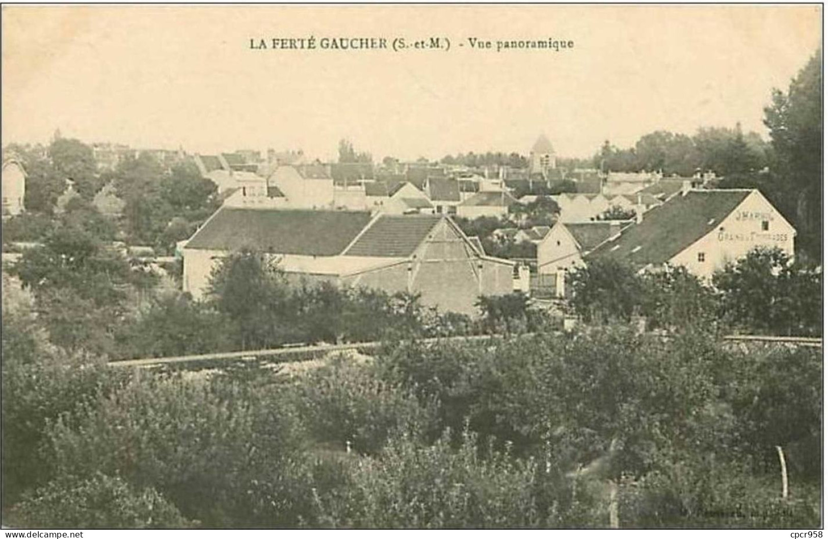 77.LA FERTE GAUCHER.VUE PANORAMIQUE - La Ferte Gaucher