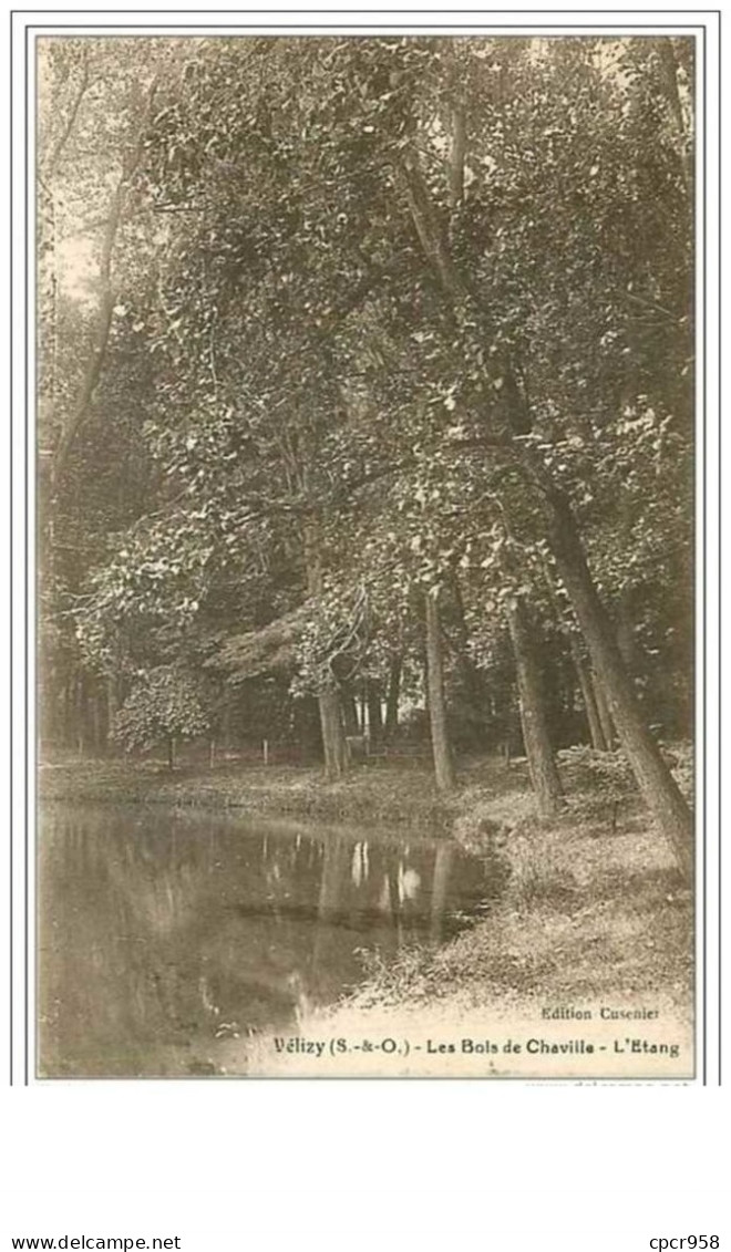 78.VELIZY.LES BOIS DE CHAVILLE.L'ETANG - Velizy