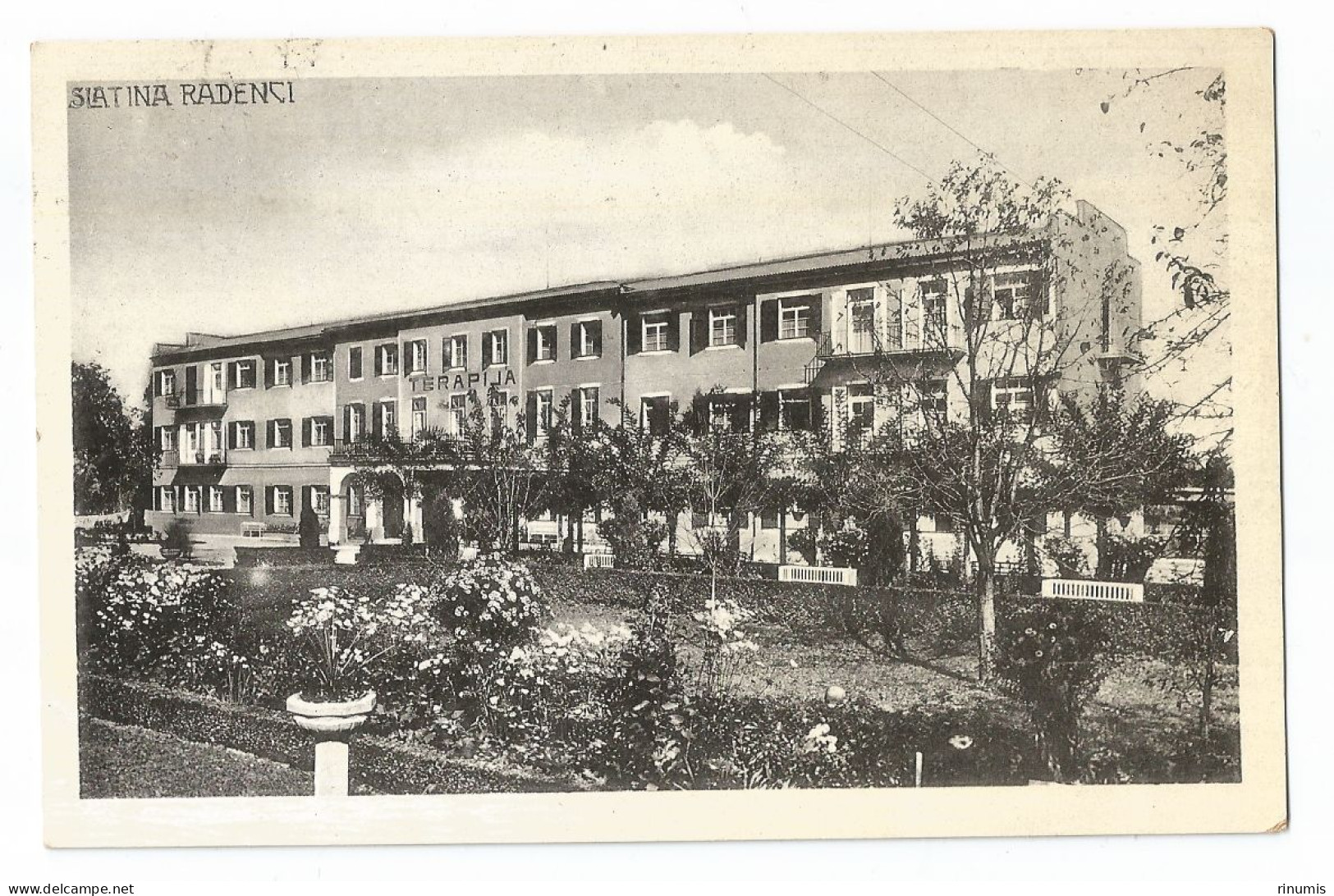 Slatina Radenci  Terapija Building 1939  Used - Slovénie