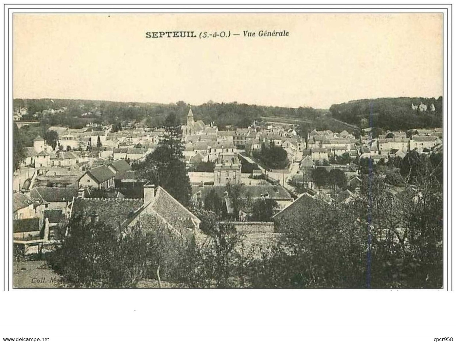 78.SEPTEUIL.VUE GENERALE - Septeuil