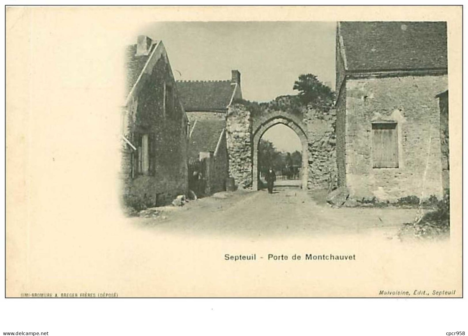 78.SEPTEUIL.n°243.PORTE DE MONTCHAUVET - Septeuil