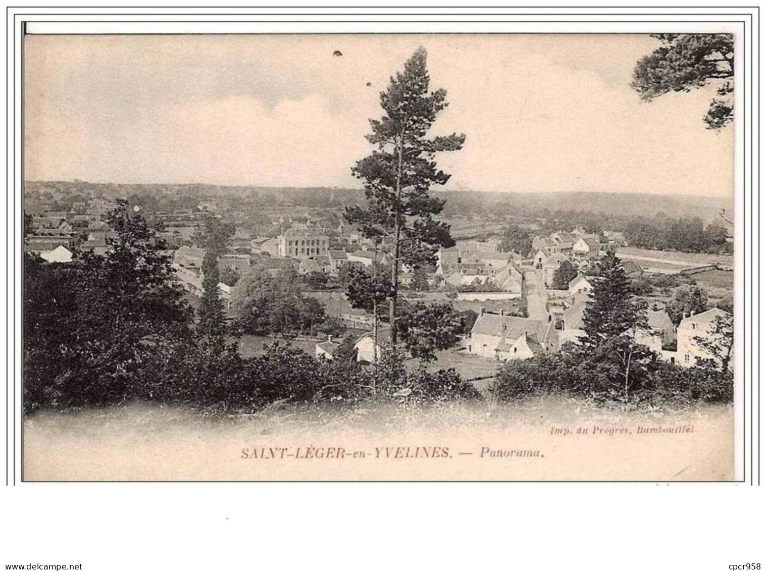 78.SAINT-LEGER-EN-YVELINE S.PANORAMA. - St. Leger En Yvelines