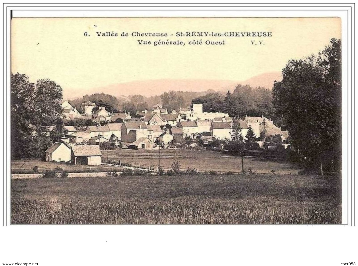 78.SAINT-REMY-LES-CHEVREU SES.VUE GENERALE, COTE OUEST. - St.-Rémy-lès-Chevreuse