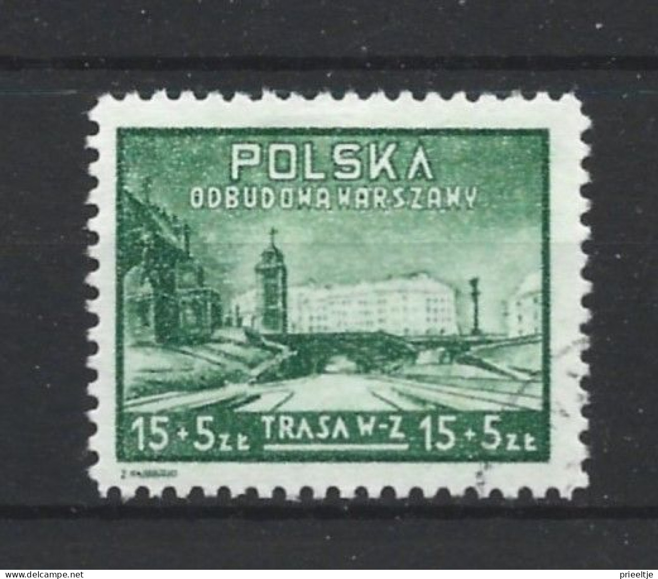 Poland 1948 Warsaw Reconstruction Y.T. 526 (0) - Oblitérés