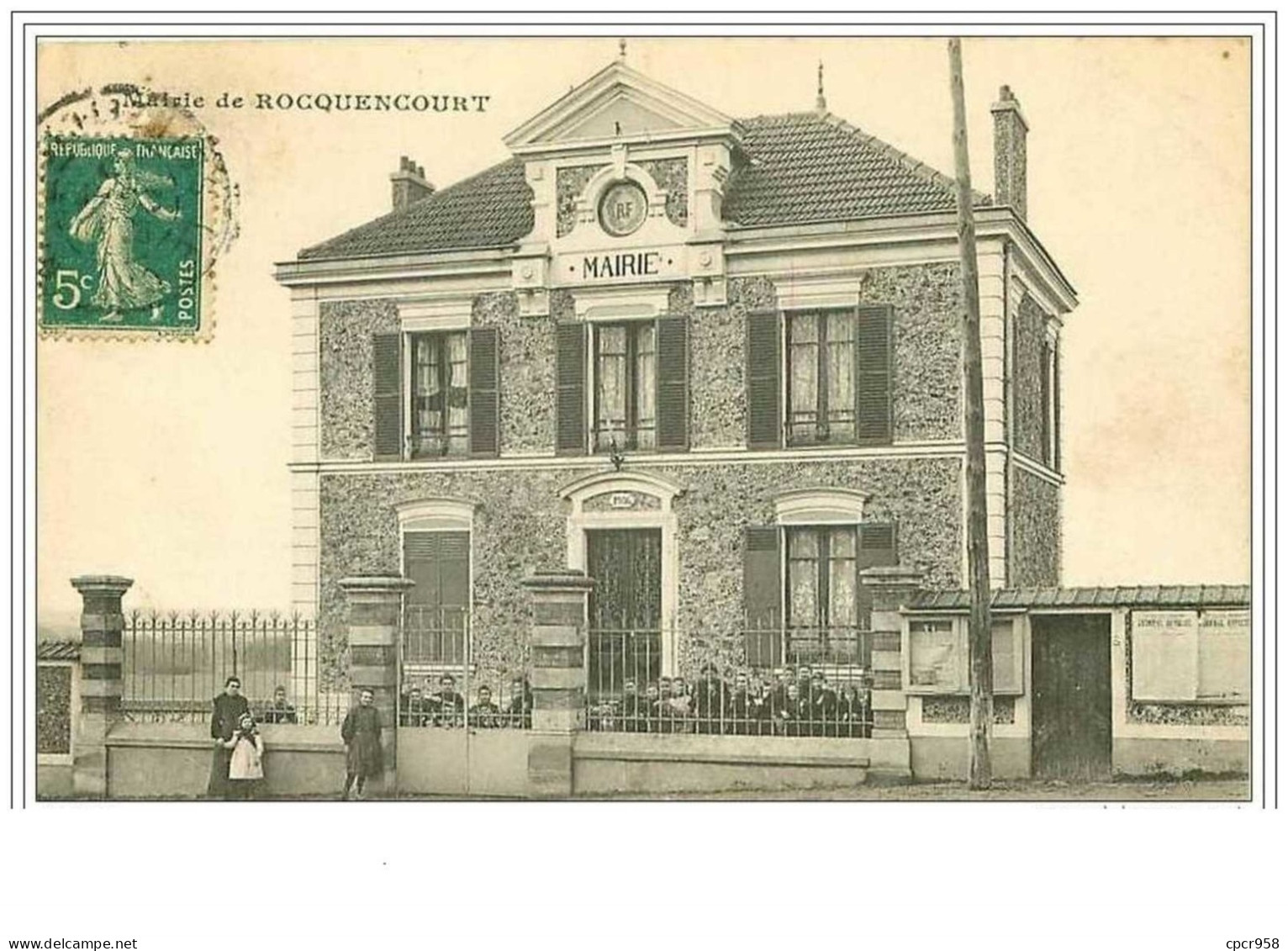 78.ROCQUENCOURT.MAIRIE DE ROCQUENCOURT - Rocquencourt